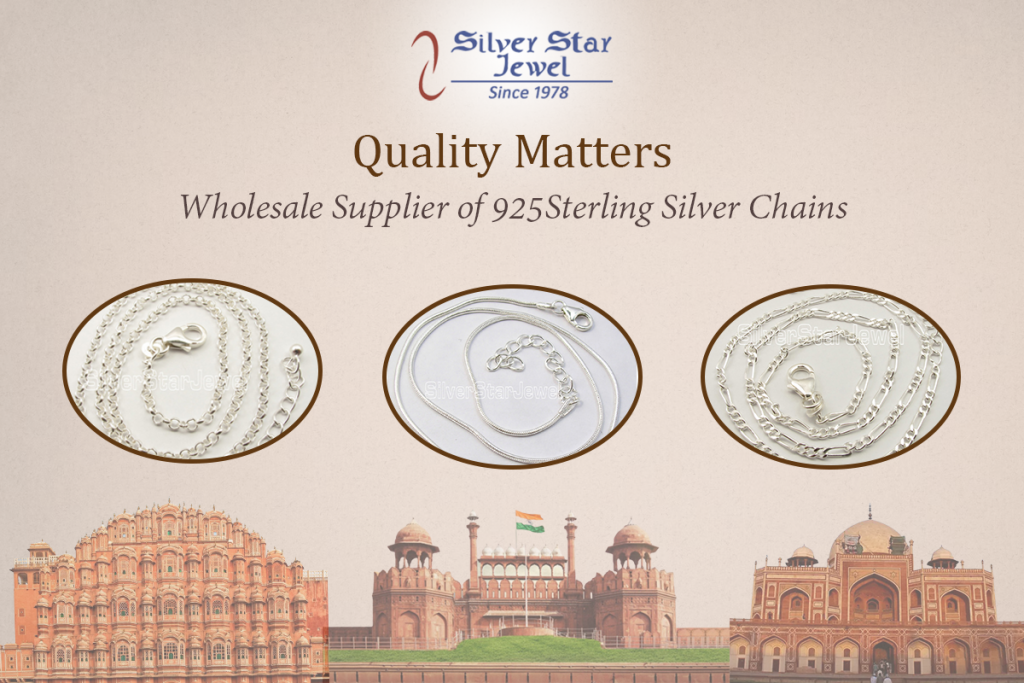 Quality Matters: Wholesale Supplier of 925 Sterling Silver Chains