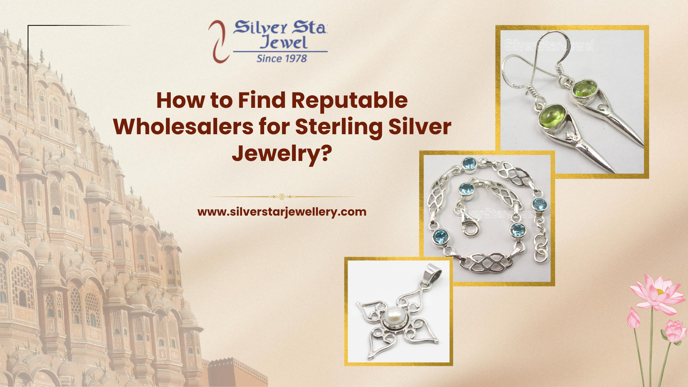 How to Find Reputable Wholesalers for Sterling Silver Jewelry?