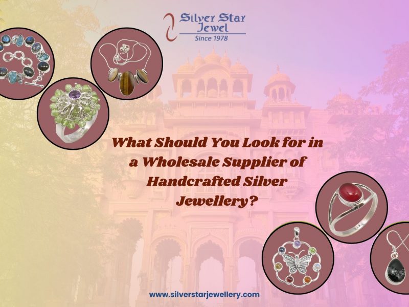 Wholesale Supplier of Handcrafted Silver Jewellery