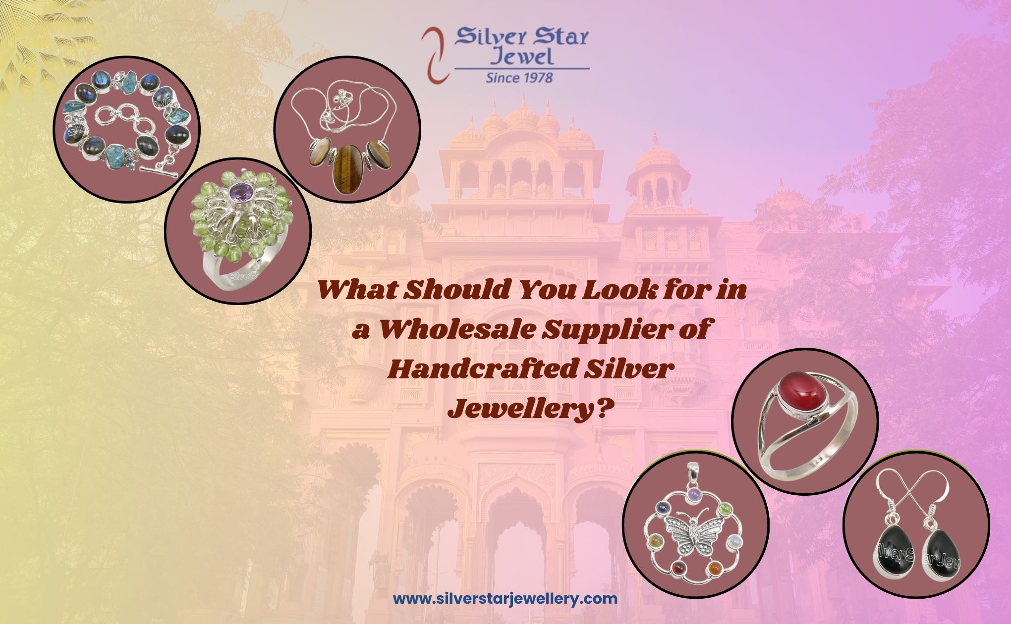 Wholesale Supplier of Handcrafted Silver Jewellery