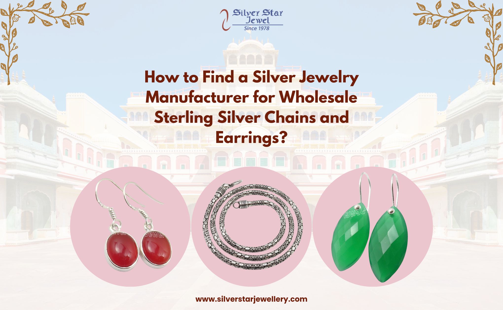 How to Find a Silver Jewelry Manufacturer for Wholesale Sterling Silver Chains and Earrings