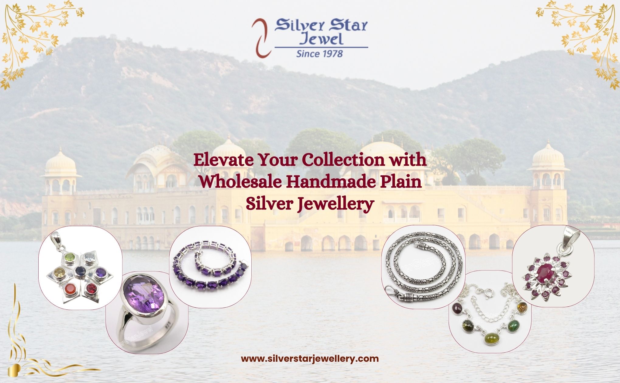 Elevate Your Collection with Wholesale Handmade Plain Silver Jewellery