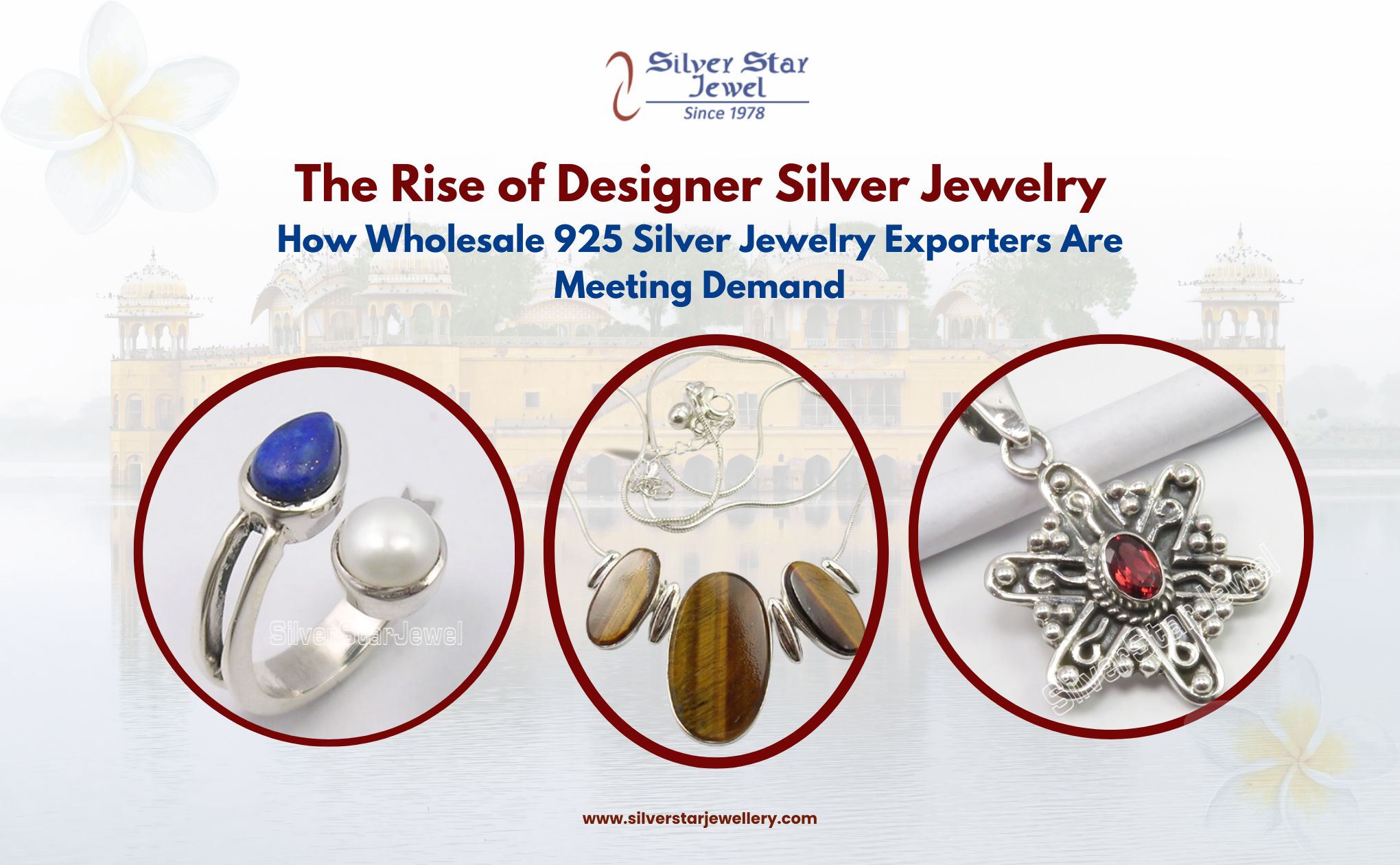 The Rise of Designer Silver Jewelry How Wholesale 925 Silver Jewelry Exporters Are Meeting Demand