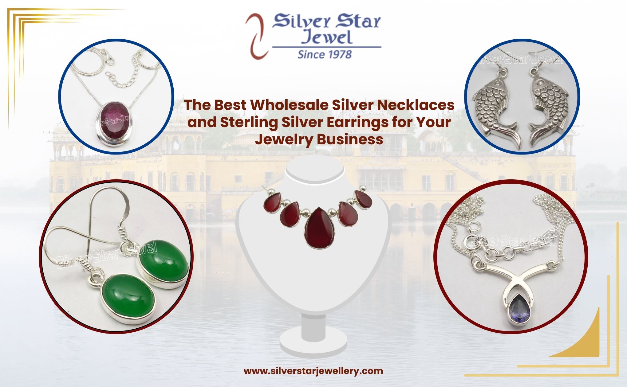 The Best Wholesale Silver Necklaces and Sterling Silver Earrings for Your Jewelry Business