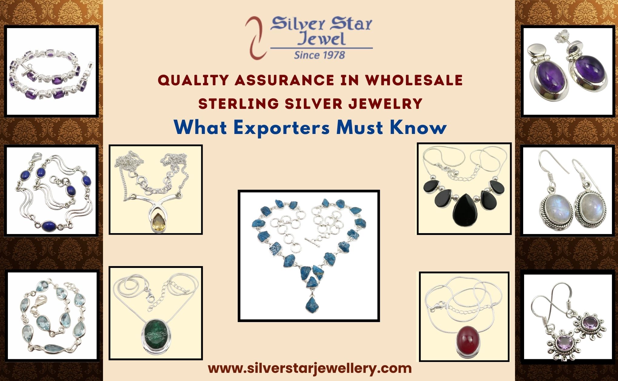 Quality Assurance in Wholesale Sterling Silver Jewelry What Exporters Must Know