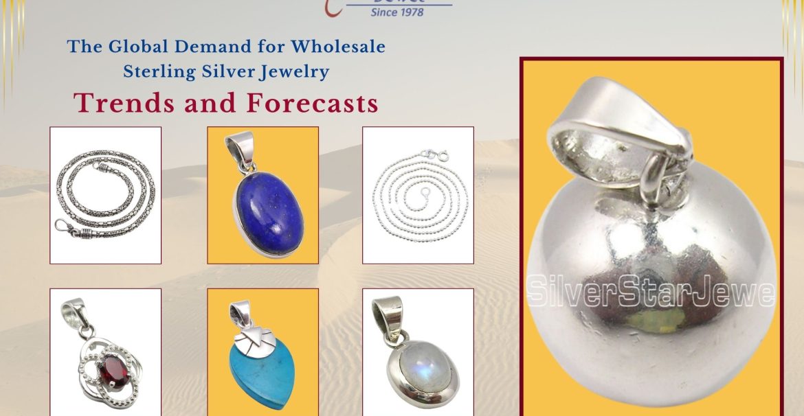 The Global Demand for Wholesale Sterling Silver Jewelry Trends and Forecasts