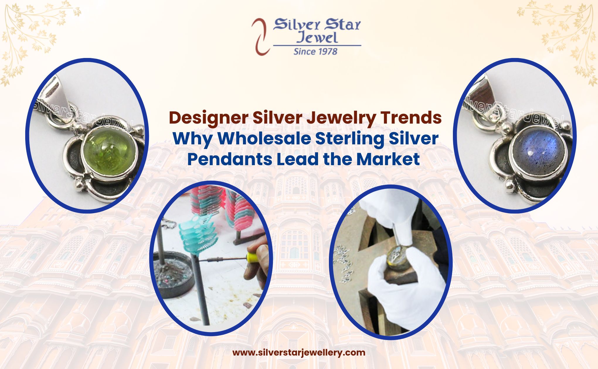 Designer Silver Jewelry Trends Why Wholesale Sterling Silver Pendants Lead the Market