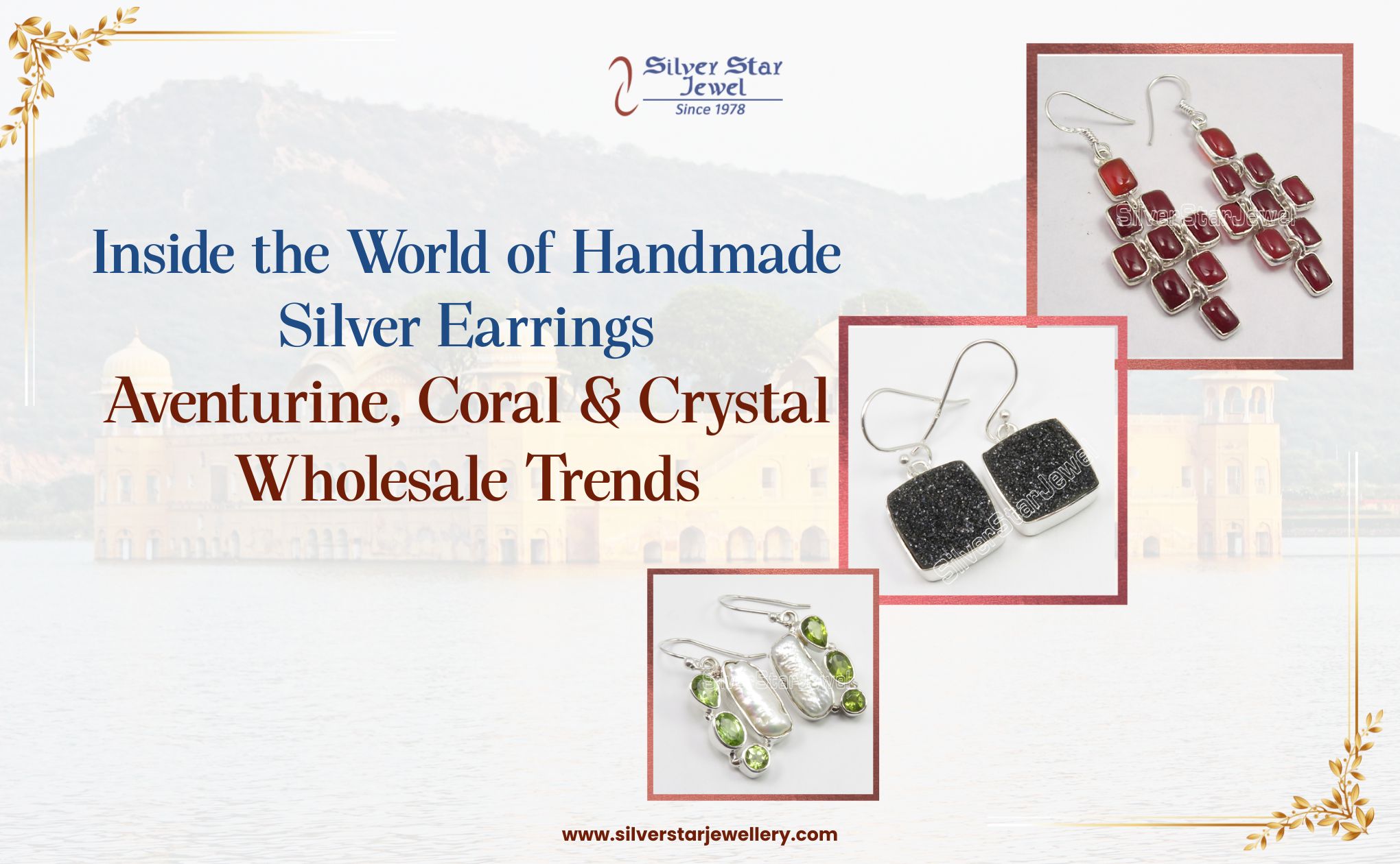 Inside the World of Handmade Silver Earrings Aventurine, Coral & Crystal Wholesale Trends