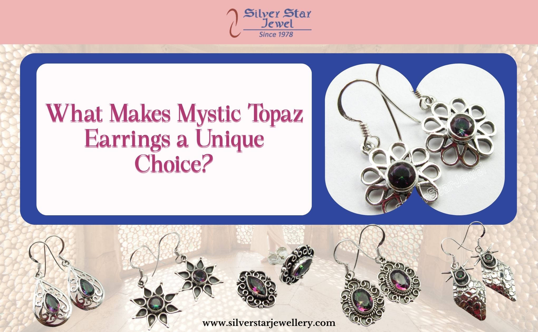 What Makes Mystic Topaz Earrings a Unique Choice