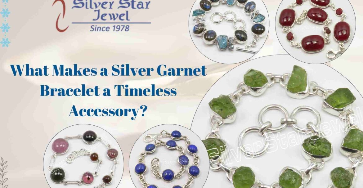 silver-garnet-bracelet