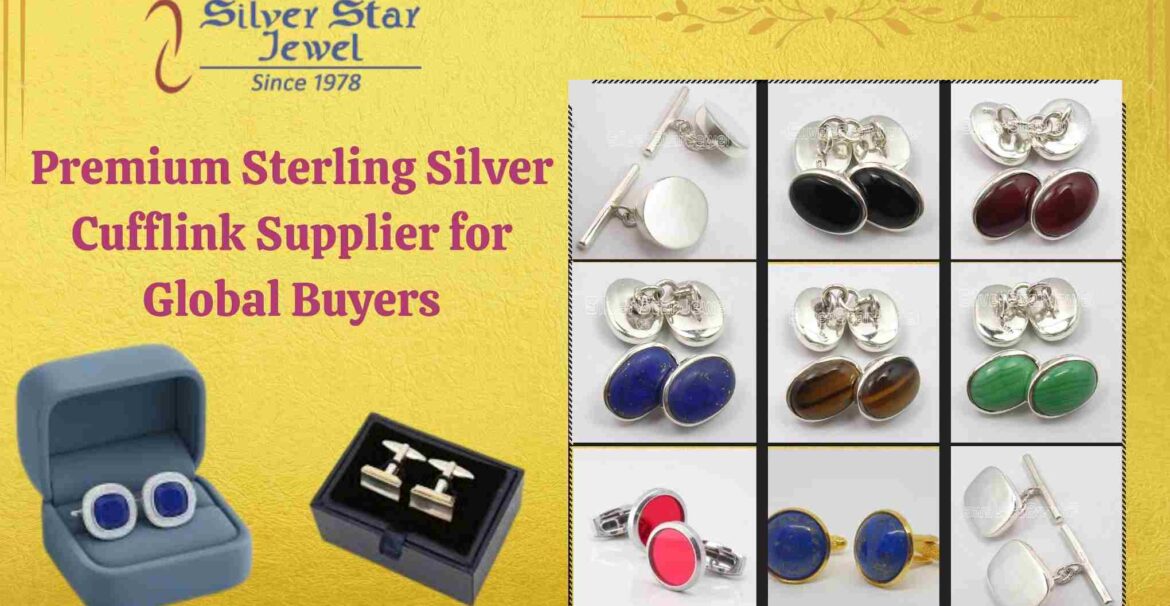 Premium Silver Cufflink