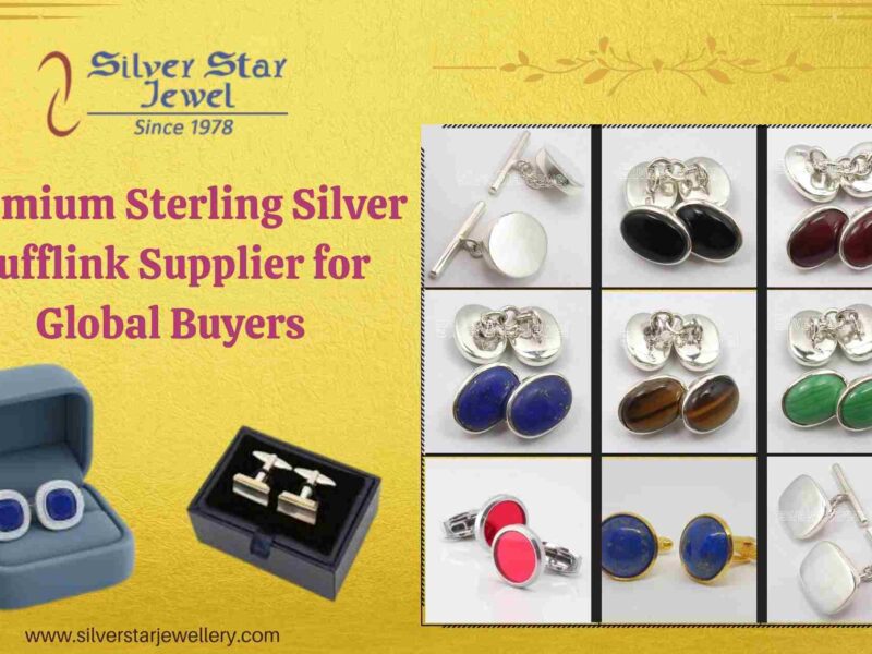 Premium Silver Cufflink