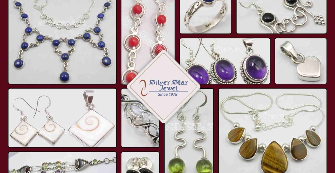 Sterling Silver Gemstone Jewelry