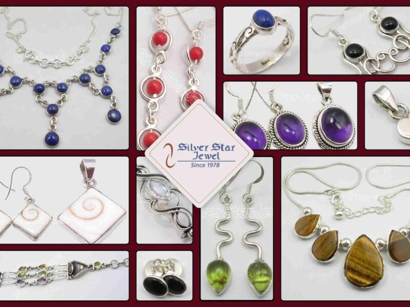Sterling Silver Gemstone Jewelry