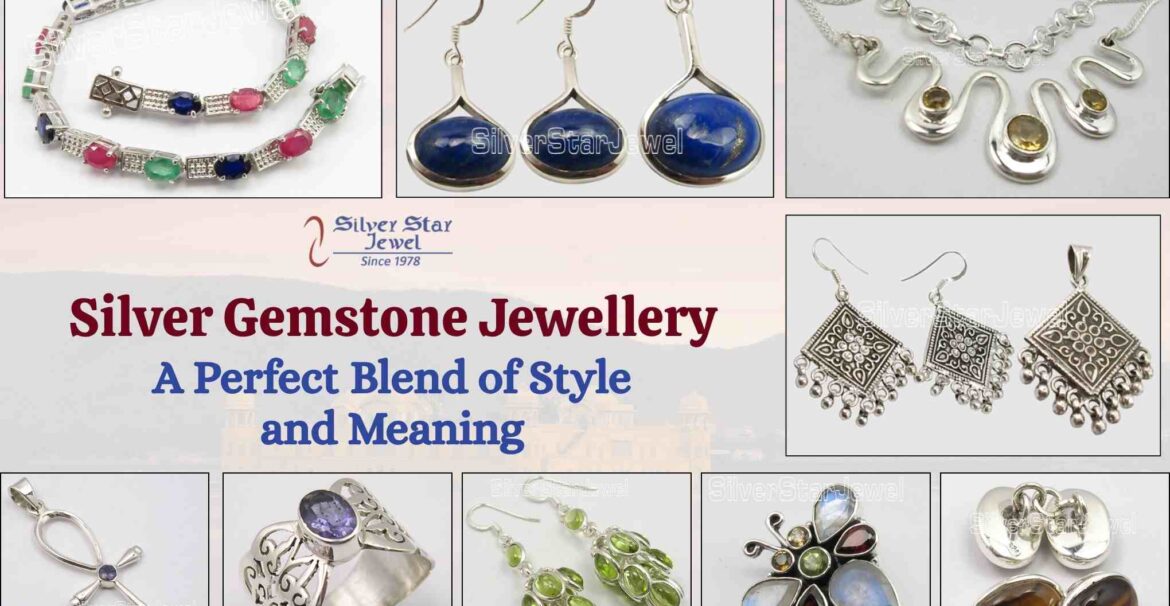 Silver Gemstone Jewellery
