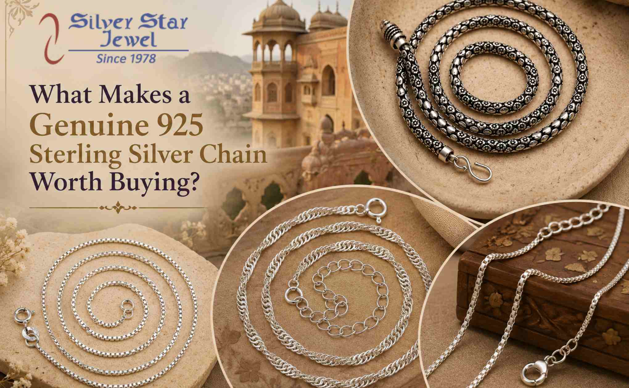 wholesale Sterling silver chains