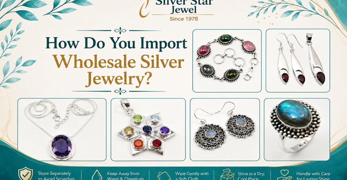 Wholesale silver jewelry for import