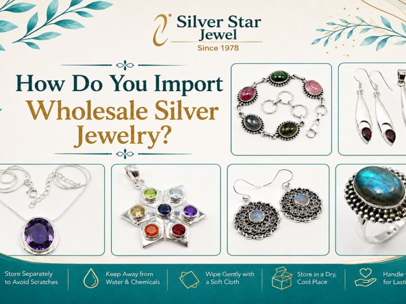 Wholesale silver jewelry for import