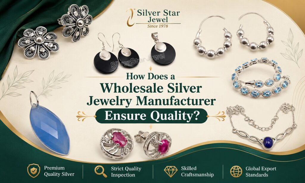 Wholesale silver jewelry quality inspection