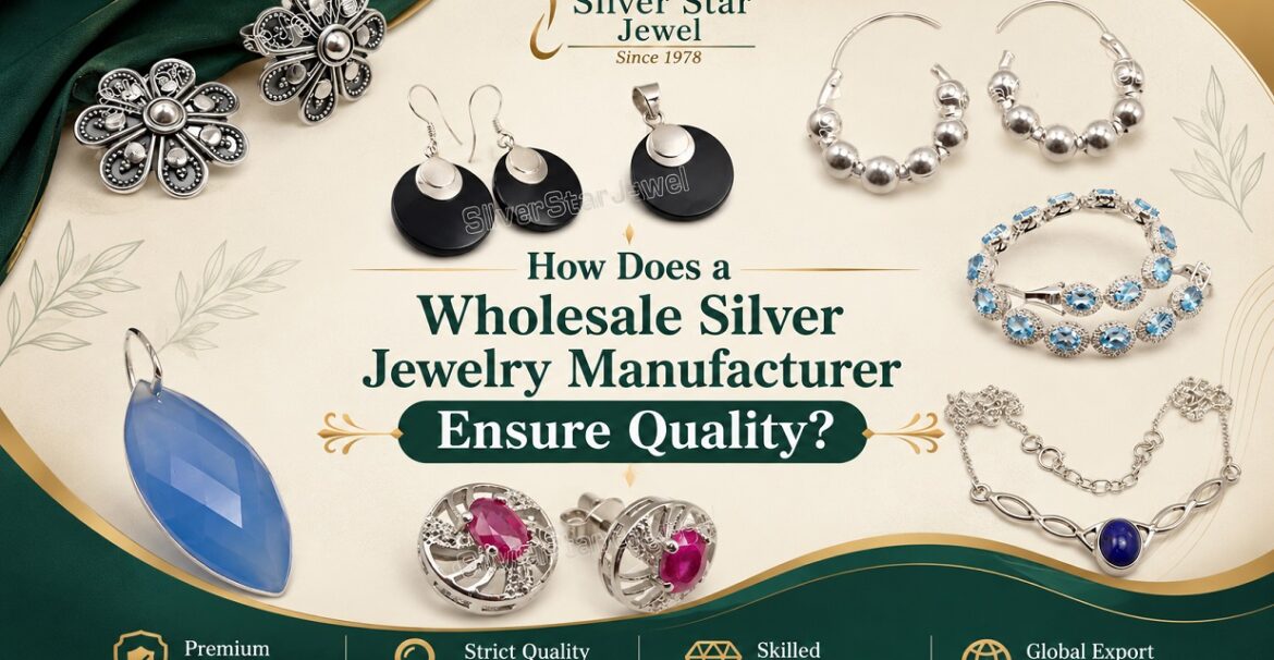 Wholesale silver jewelry quality inspection