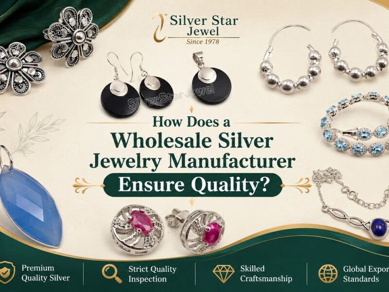 Wholesale silver jewelry quality inspection