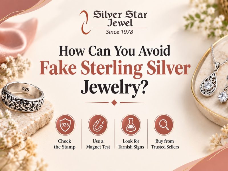 Genuine sterling silver jewelry