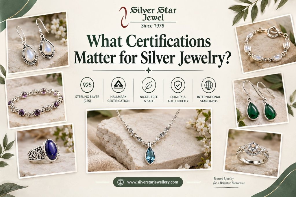 Silver jewelry certification standards