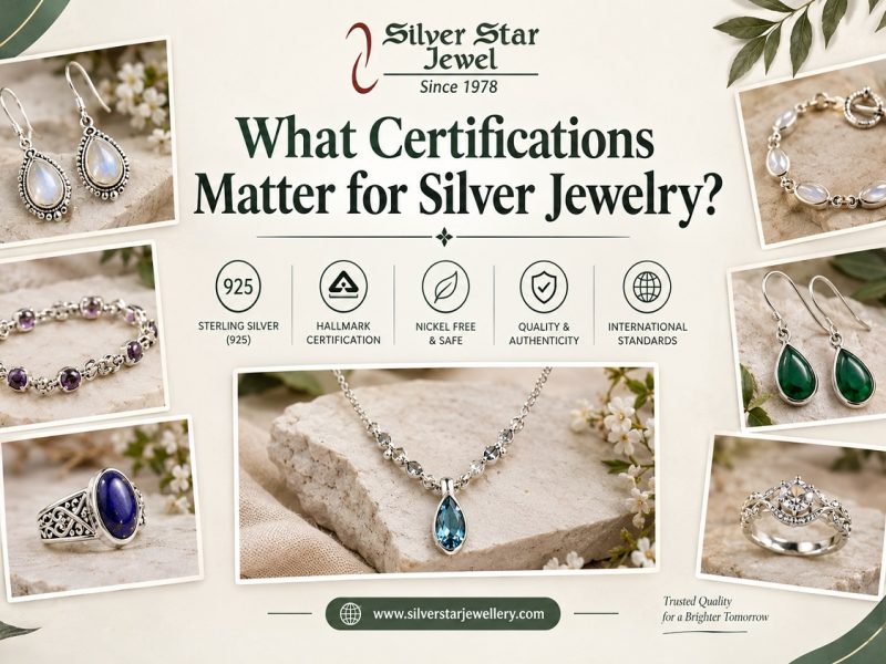 Silver jewelry certification standards